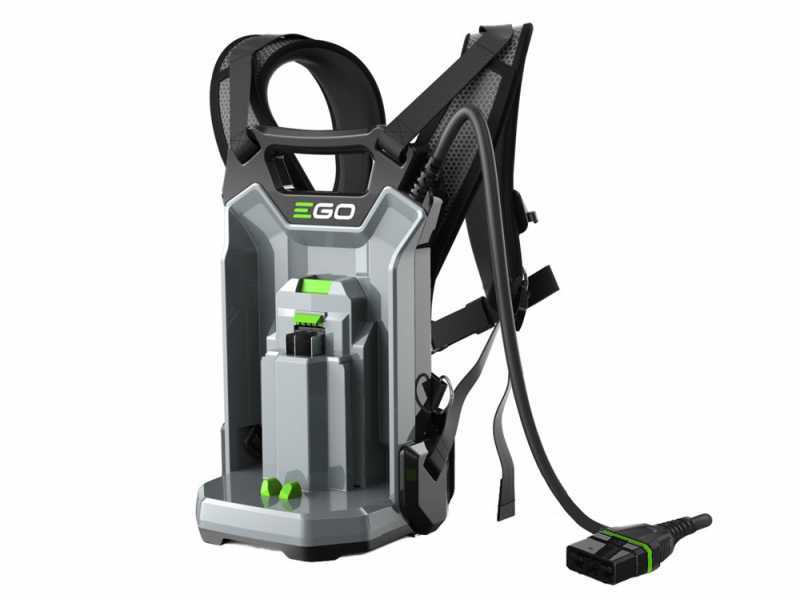 EGO HTX5300-P - Tagliasiepi con batteria a zaino 56V/4Ah brushless - Lama da 53 cm