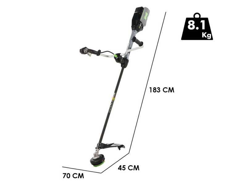 EGO Professional-X BCX4500 - Decespugliatore a batteria - 56V - SENZA BATTERIA E CARICABATTERIE