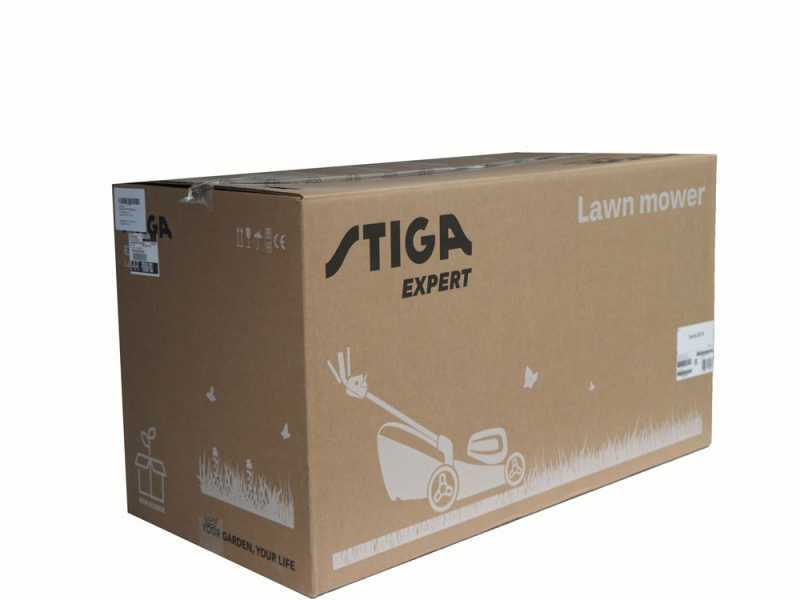 Stiga Twinclip 950e V Kit - Tagliaerba semovente a batteria - 2x48V/7,5 Ah - Taglio 48 cm