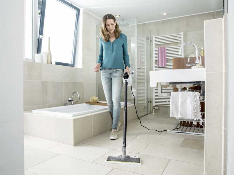 Karcher SC1 EasyFix - Pulitore a vapore - potenza 1200 watt - pratico e leggero