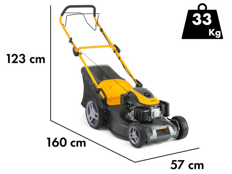 Stiga Combi 53 S - Tagliaerba a scoppio trazionato - 3 in 1 - Motore ST 170