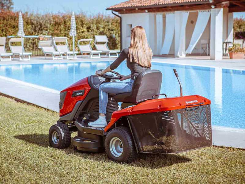 Snapper RPX92 - Trattorino tagliaerba - Briggs&amp;Stratton 656cc - Cesto di raccolta