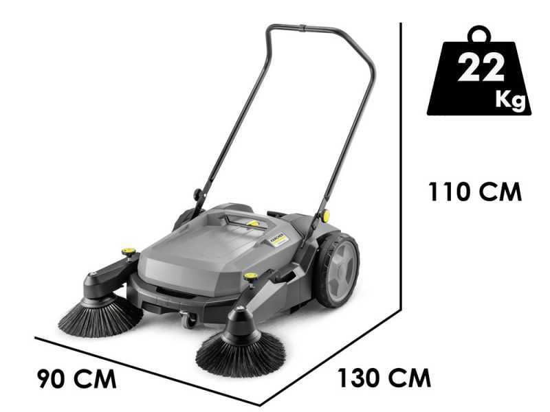 Karcher Pro KM 70/20 C 2SB - Spazzatrice manuale a spinta con cesto di raccolta