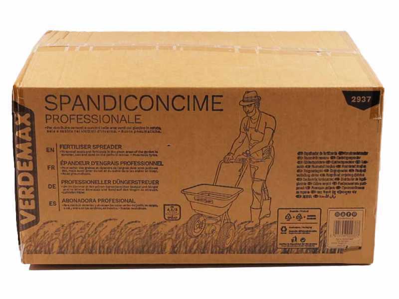 Verdemax SP300 -Seminatrice manuale a spinta - Spandiconcime