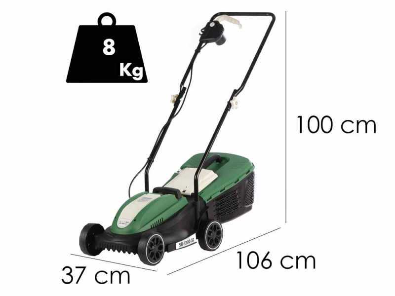 Greenbay SB-1300-32 - Tagliaerba elettrico - 1300 W - Taglio 32 cm