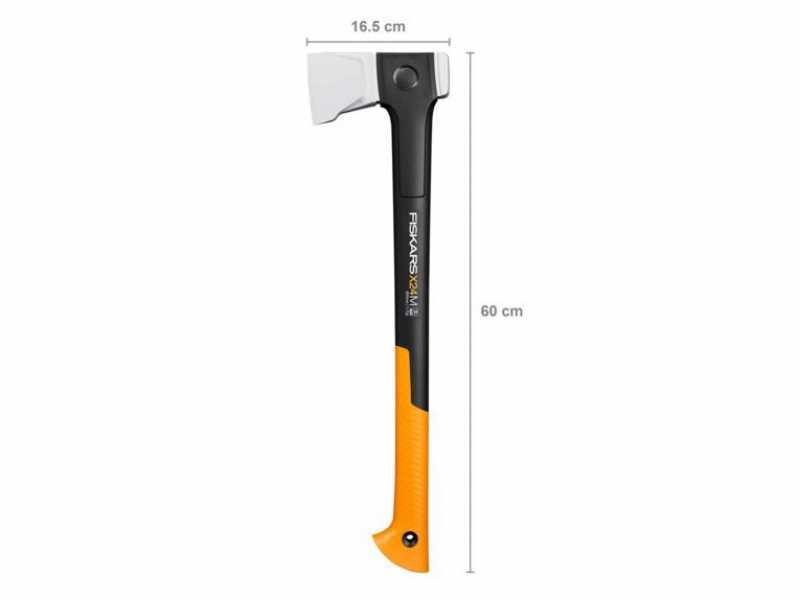 Fiskars X-Series X24 - Ascia da spacco - lama M - 60 cm