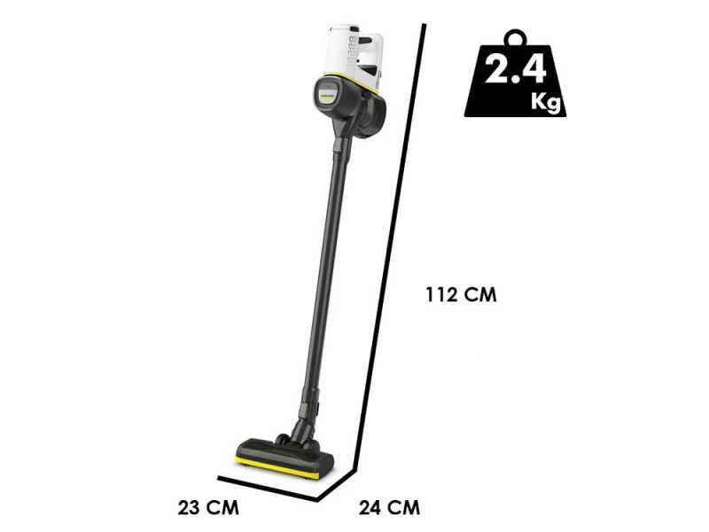 Karcher VC 4 Cordless - Scopa elettrica - 21.6 V - 2.5 Ah