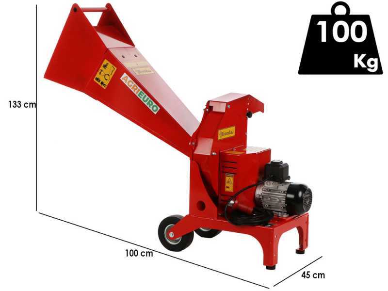 Biotrituratore elettrico Bionda - Motore Trifase