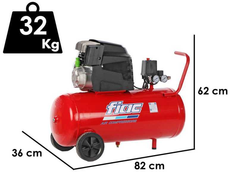 Fiac Cosmos 255 - Compressore aria elettrico - Motore 2 HP - 50 lt