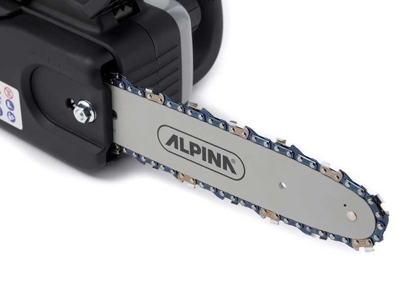 Alpina AC 20 Li Kit - Elettrosega a batteria 20V 4Ah - Lama da 25cm