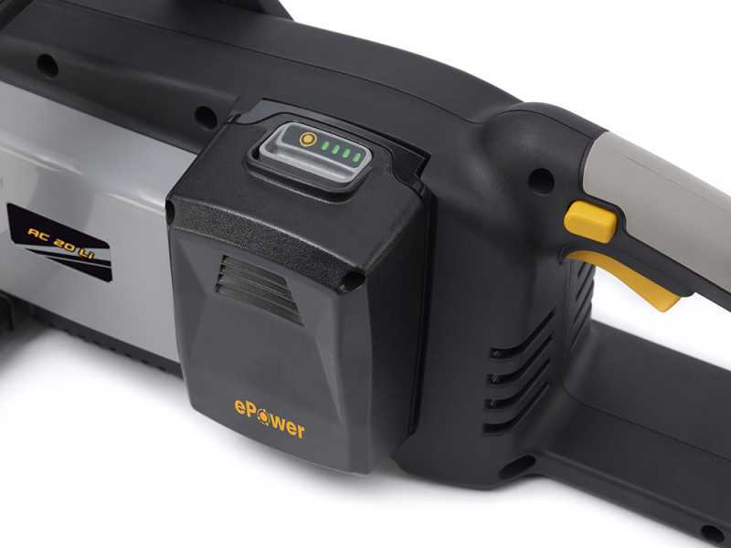Alpina AC 20 Li Kit - Elettrosega a batteria 20V 4Ah - Lama da 25cm