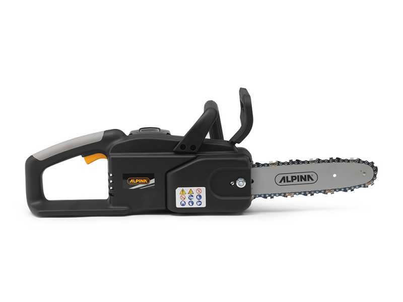 Alpina AC 20 Li Kit - Elettrosega a batteria 20V 4Ah - Lama da 25cm