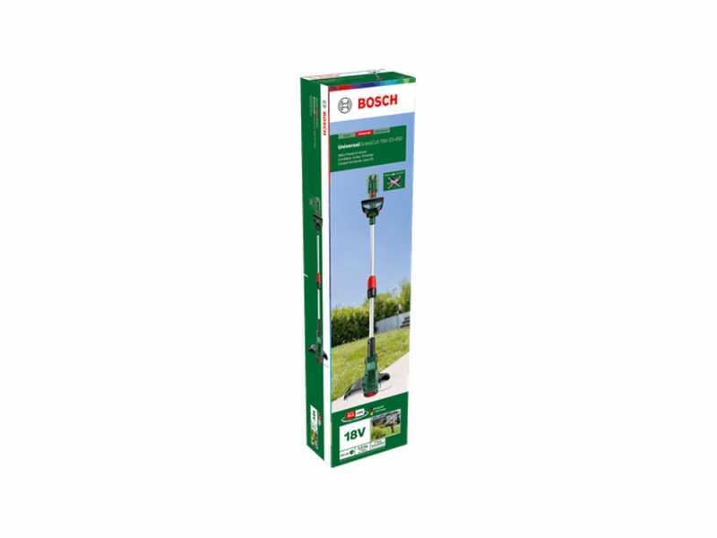 Bosch UniversalGrassCut 18V-26-500 - Tagliabordi a batteria - 18V 2 Ah