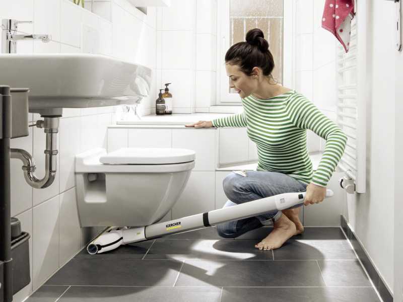 Karcher EWM 2 - Lavapavimenti a batteria 3 in 1: lava, asciuga e aspira