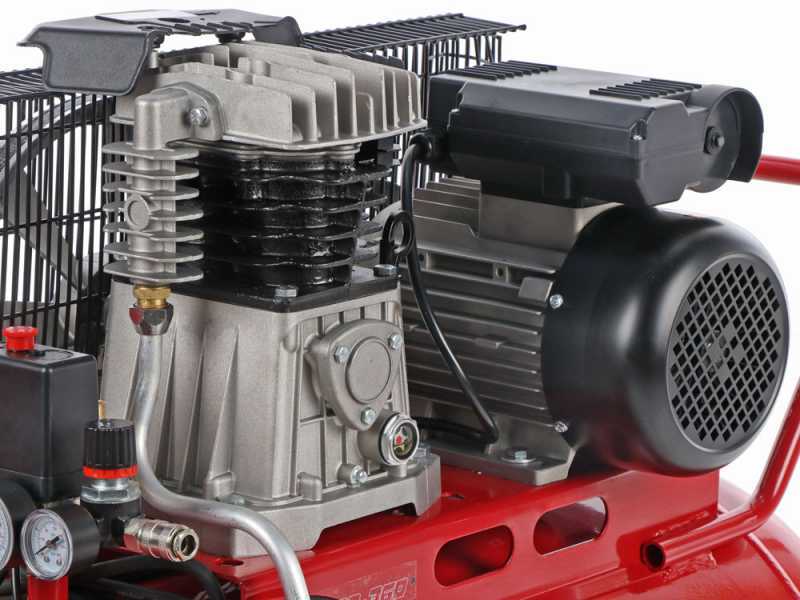 FIAC AB 100/360 M - Compressore aria elettrico monofase a cinghia - Motore 3 HP - 100 lt