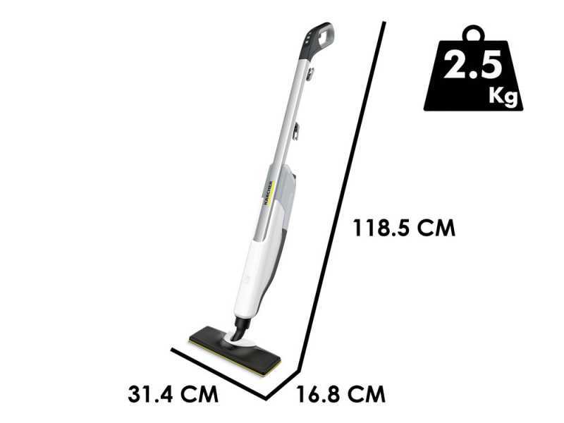 Karcher SC2 Upright - Scopa a vapore sanificante - 1600W
