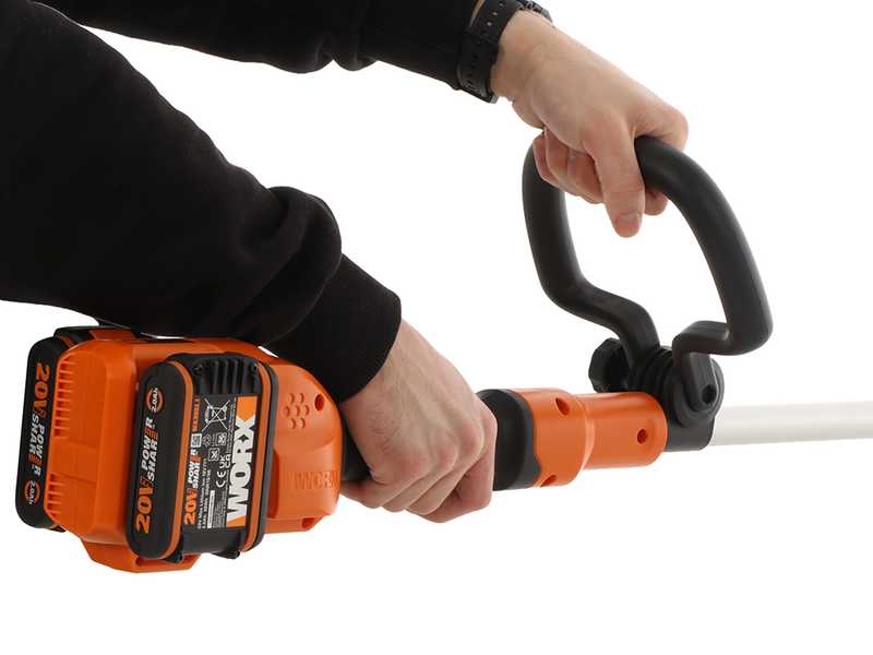 Worx WG183E - Decespugliatore a batteria - 40V - 2x20/2Ah