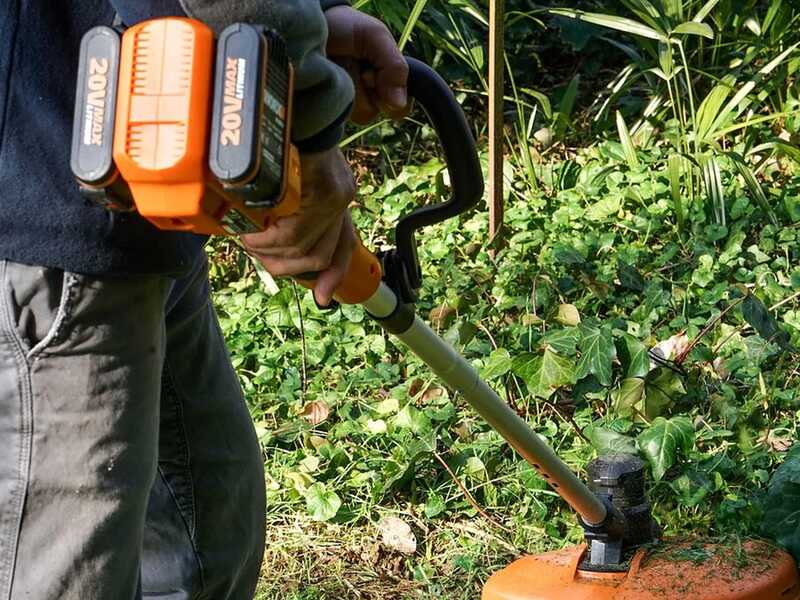 Worx WG183E - Decespugliatore a batteria 40V 2x20/2Ah + in omaggio 2x20/2Ah