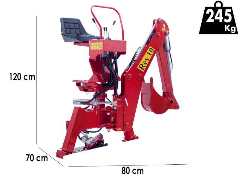 Retroescavatore per trattore RES10 
