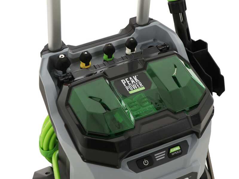 EGO HPW2000E - Idropulitrice a batteria - 180 bar - 6.5 l/min - 2x 56V - 7.5Ah