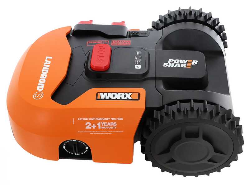 PROMO Worx Landroid S400 WR184E - Robot tagliaerba con perimetro - 400m2