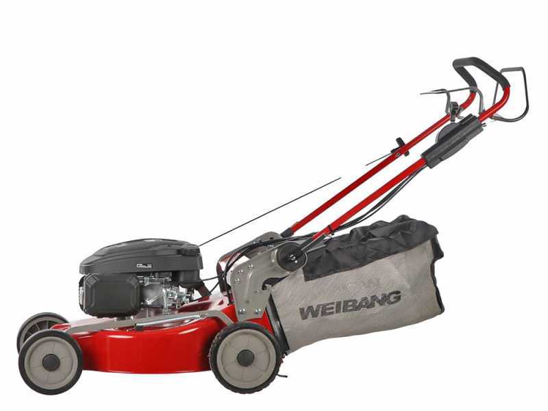 Weibang WB506SC - Tagliaerba trazionato a scoppio - 2in1 - Motore da 166cc