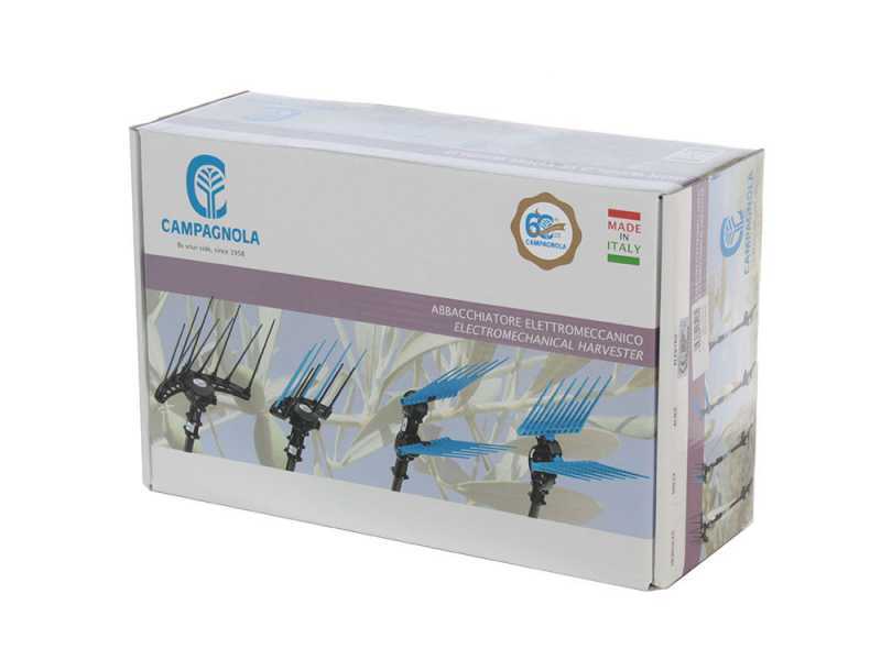 Campagnola Elektra - Asta in alluminio da 150-220 cm - Abbacchiatore elettrico a batteria