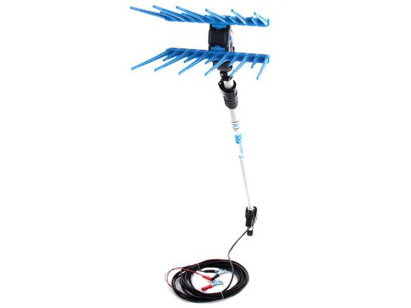 Campagnola Elektra - Asta in alluminio da 150-220 cm - Abbacchiatore elettrico a batteria