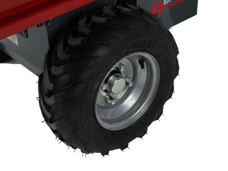 Blue Bird WB 500E - Carriola a batteria 48V 32Ah con cassone dumper