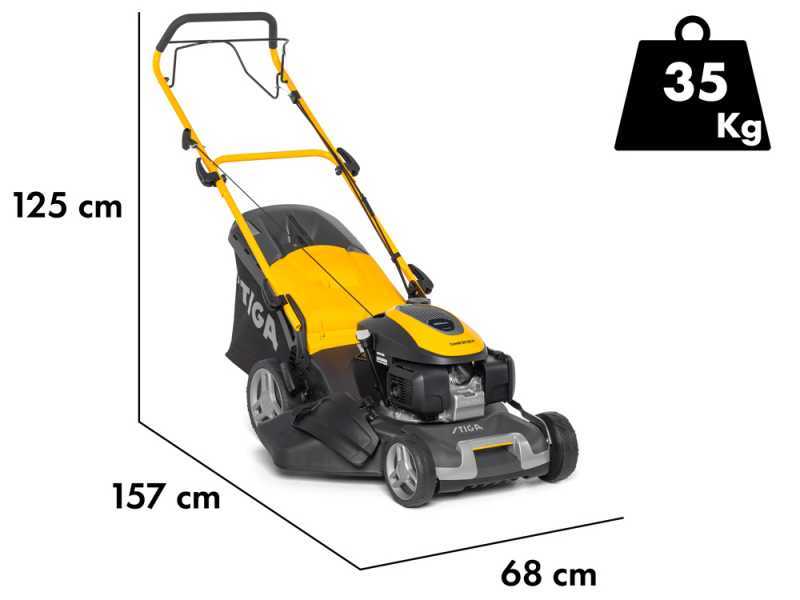 Stiga Combi 50 SQ H - Tagliaerba a scoppio trazionato - Motore Honda GCVx 170 - 167 cc