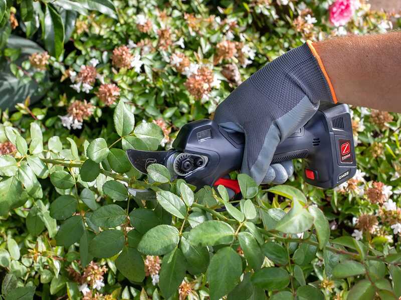 Zanon ZM 22 - Forbice elettrica da potatura - 7,2V 2,5Ah - Diametro di taglio 22mm