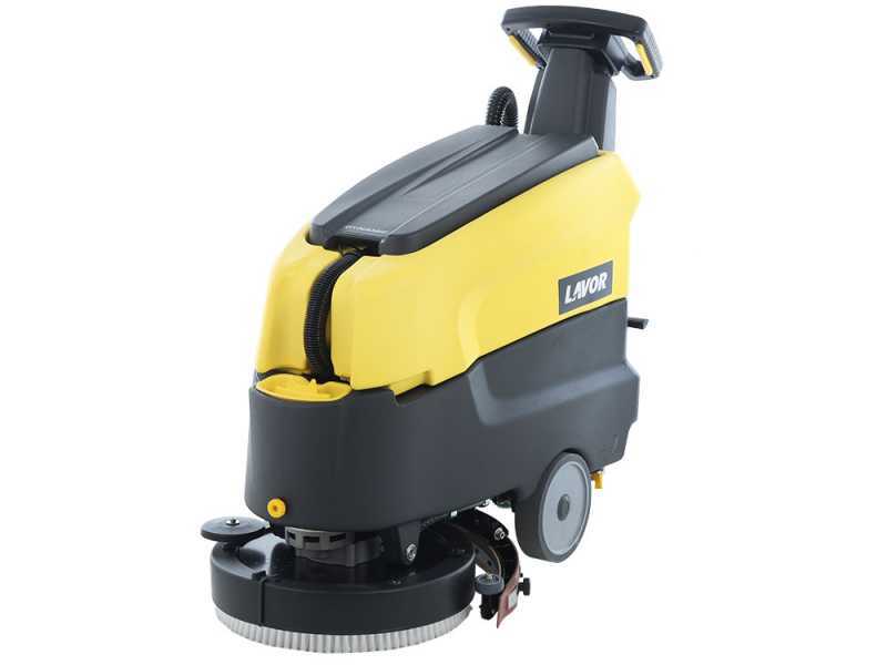 Lavor L4 45B - Lavapavimenti a batteria senza fili - 3 in 1: lava, asciuga e aspira