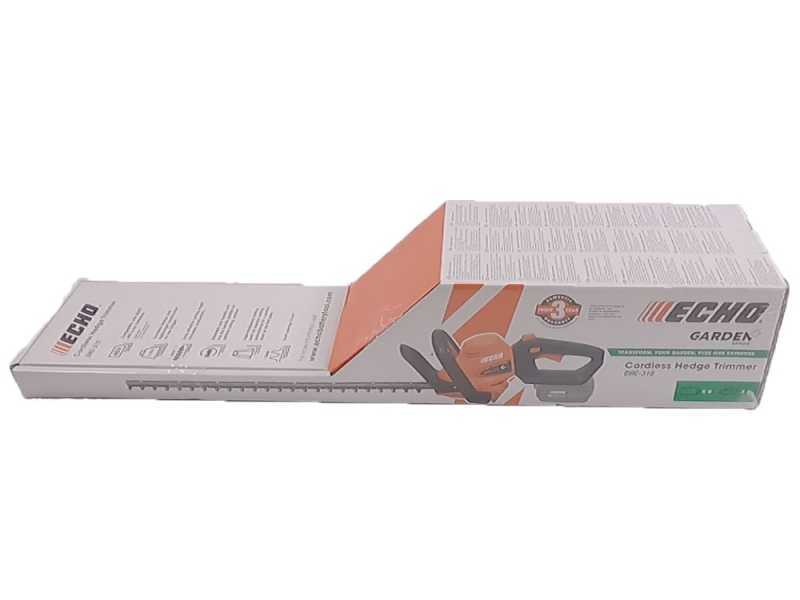 Echo DHC310 - Tagliasiepi a batteria 40V/4Ah - Lama da 60 cm