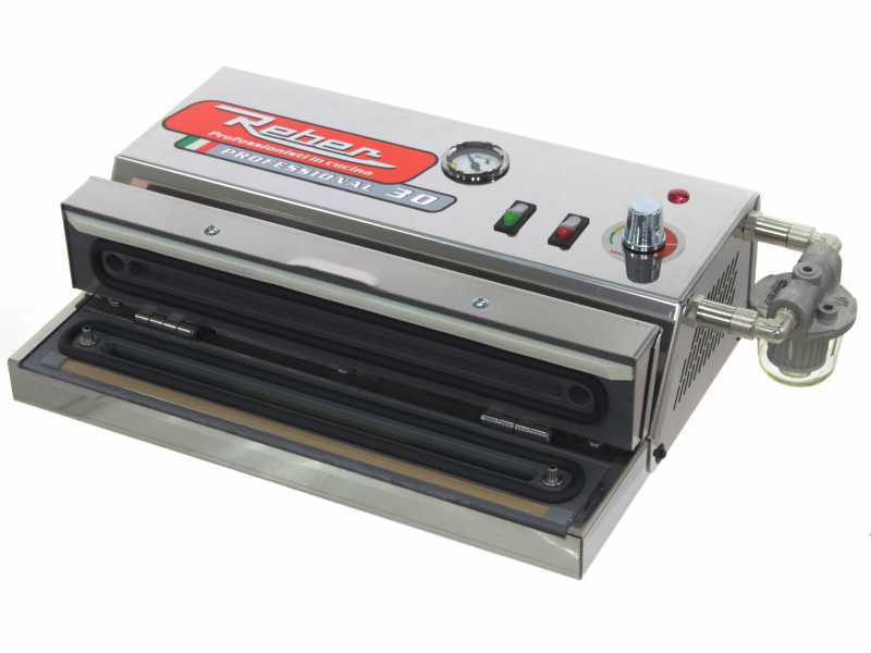 Reber PROFESSIONAL 40 - 9714 NF - Macchina sottovuoto professionale - Barra saldante 43cm