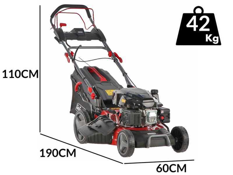 Geotech PRO S53-225 BMSGW ES - Tagliaerba trazionato 4in1 - Avviamento elettrico
