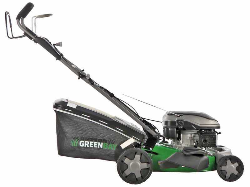 GreenBay GB-LM 46 S - Tagliaerba trazionato - 4 in 1 -  Motore a scoppio da 170cc