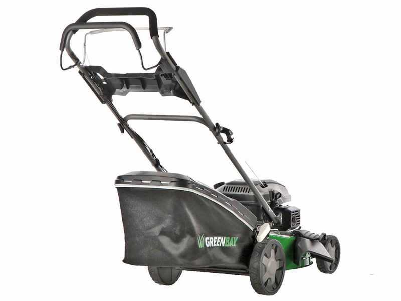 GreenBay GB-LM 46 S - Tagliaerba trazionato - 4 in 1 -  Motore a scoppio da 170cc