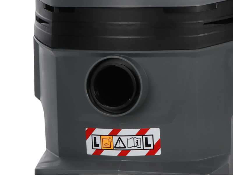Karcher NT 22/1 Ap Bp L - Bidone aspiratutto a batteria - Fusto 22 l - 36 V - SENZA BATTERIE E CARICABATTERIE