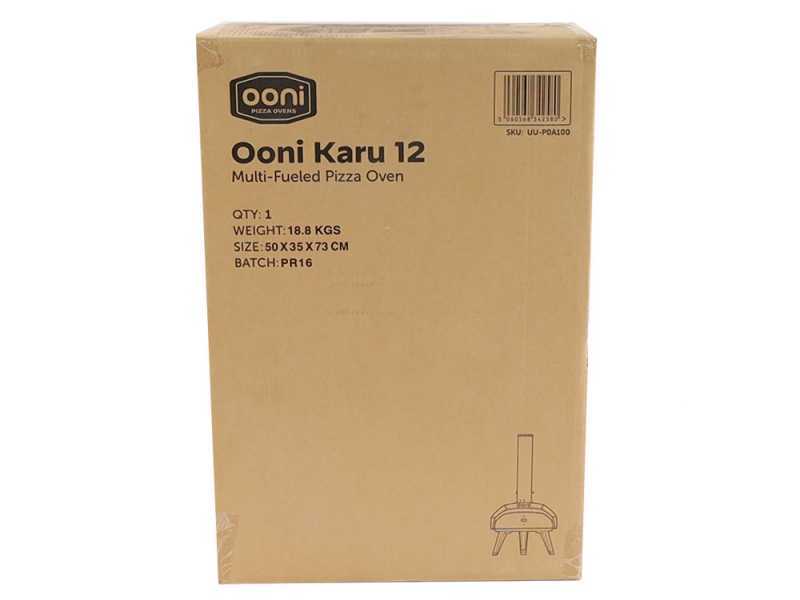 Ooni KARU 12 G - Forno a Legna per pizza - Capacit&agrave; cottura: 1 pizza