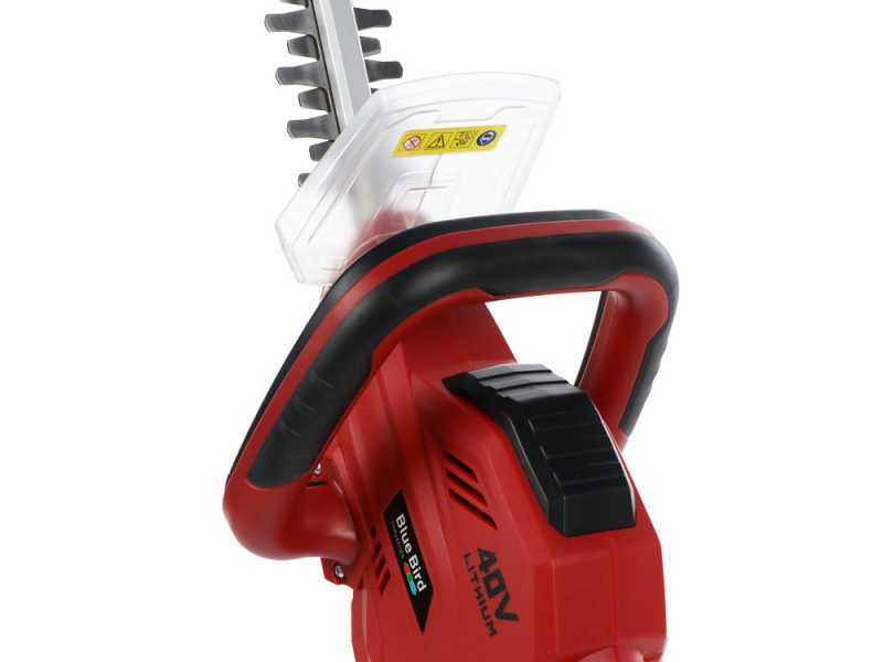 Blue Bird HTB 40 - Tagliasiepi elettrico a batteria 40V/2.5Ah - Lama da 54cm