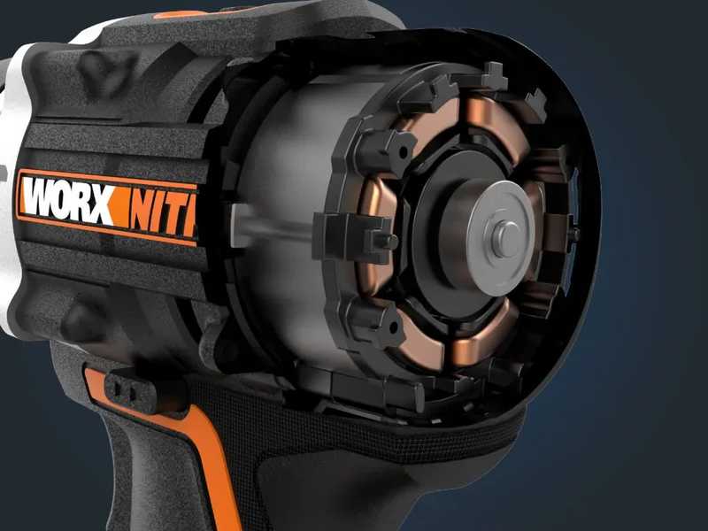 Worx Nitro WX352 - Trapano avvitatore a percussione a batteria - 20V/2Ah