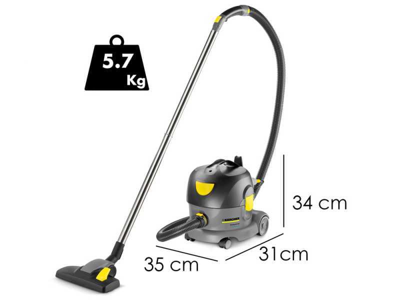 Karcher T 7/1 eco!efficiency - Bidone aspirapolvere - Capacit&agrave; 7 lt - 500W