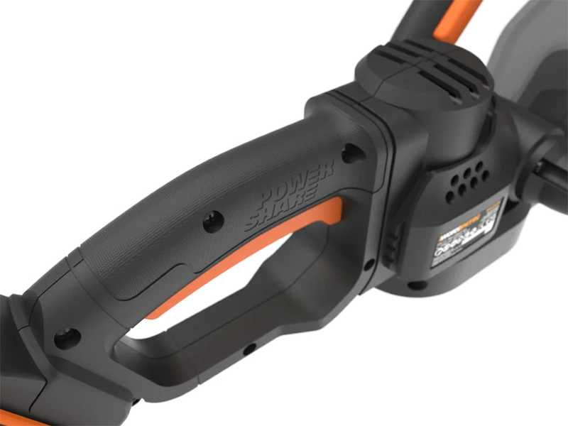 Worx Nitro WG263E - Tagliasiepi a batteria 20V/4Ah - Lama da 57 cm