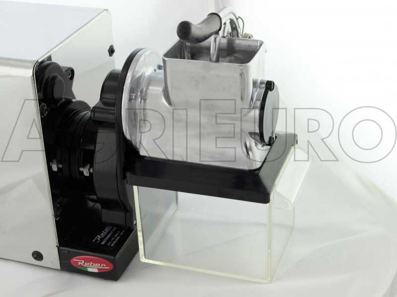 Reber 9030N - Electric Grater - N.3 - 400W Professional Electric Induction Motor - INOX