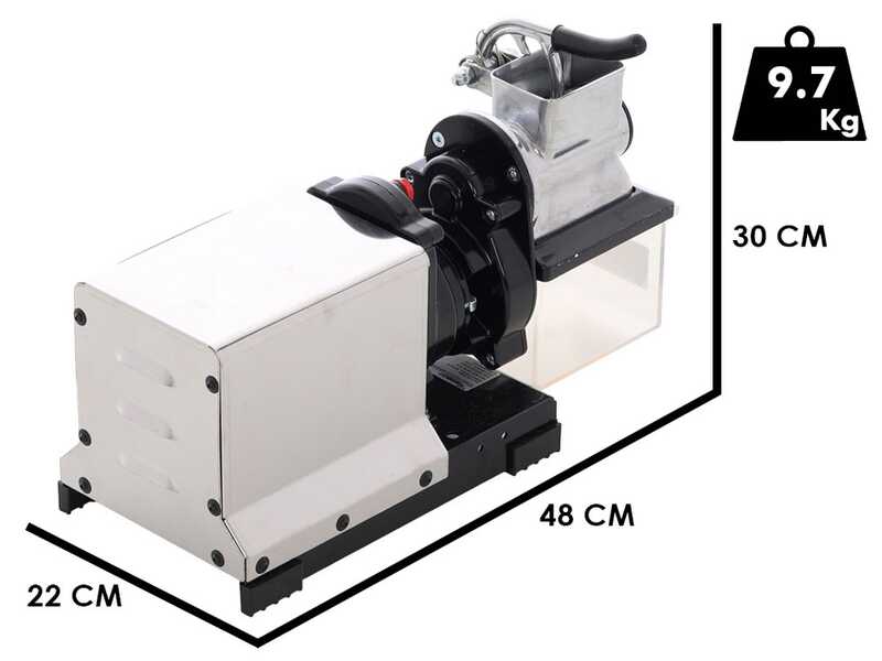 Reber 9030N - Grattugia elettrica - N.3 - 450W