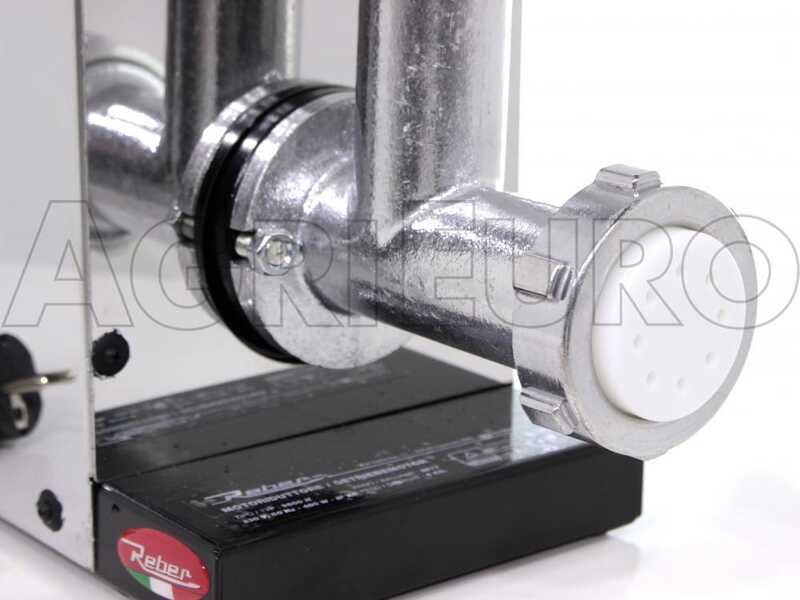 Torchio Pasta Reber 9040N INOX - Motore elettrico ad induzione professionale 400W