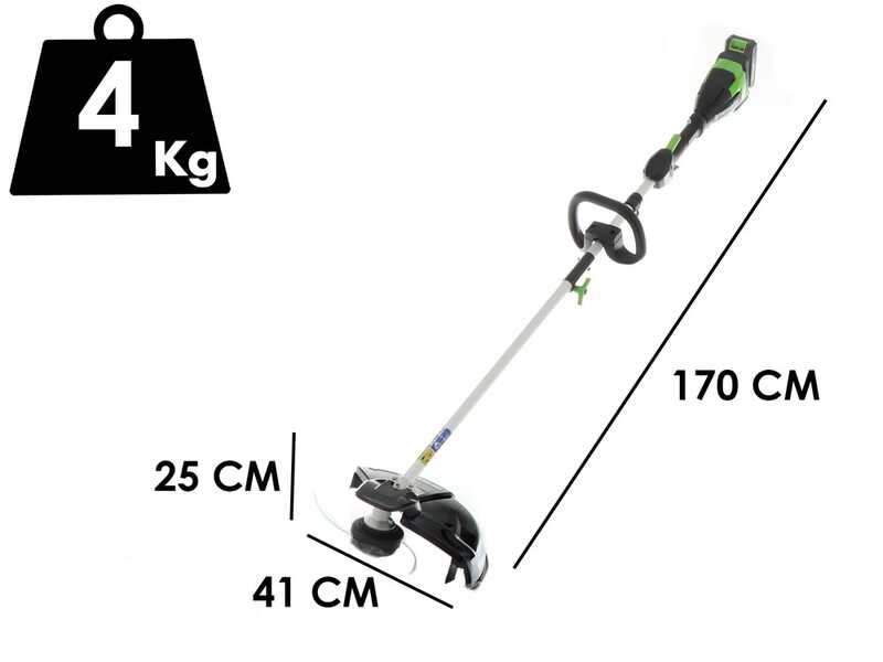 Greenworks GD48TX - Decespugliatore a batteria - 48V - 4Ah