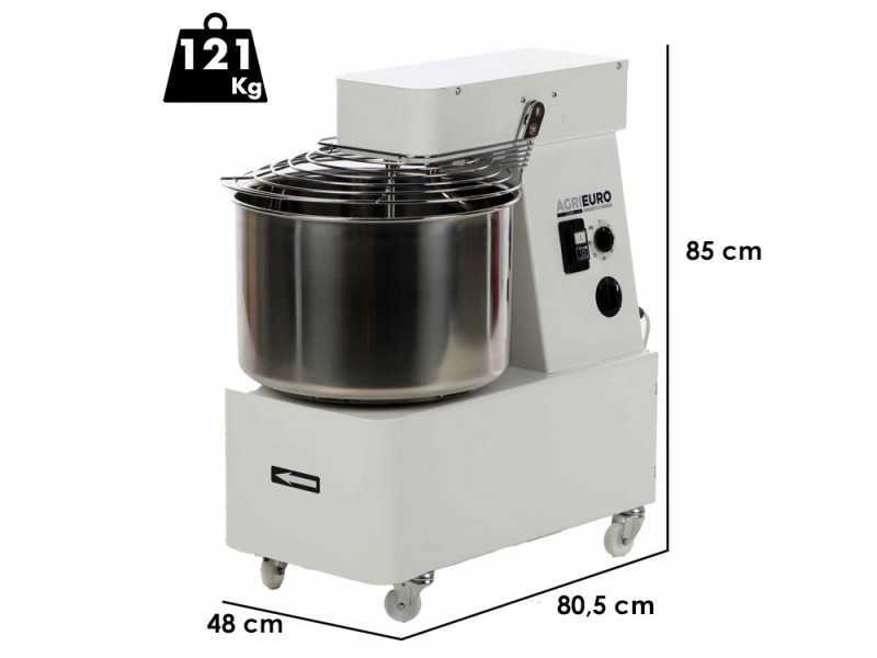 Impastatrice a spirale Mixer 5000 T-2G - Da 40 Kg trifase 2 velocit&agrave;