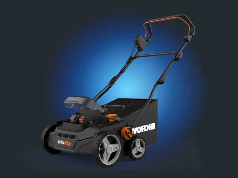 Worx Nitro WG855E.9 - Arieggiatore a batteria - 40V - SENZA BATTERIA E CARICABATTERIA