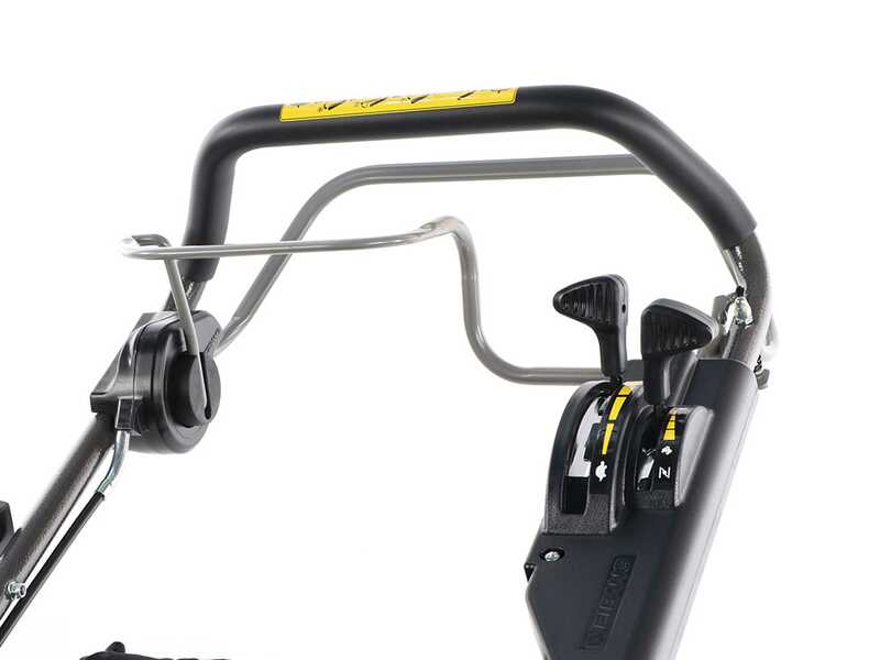 Weibang WB537SCV3B - Tagliaerba trazionato a scoppio - Motore da 196cc - 3 Marce - 4in1